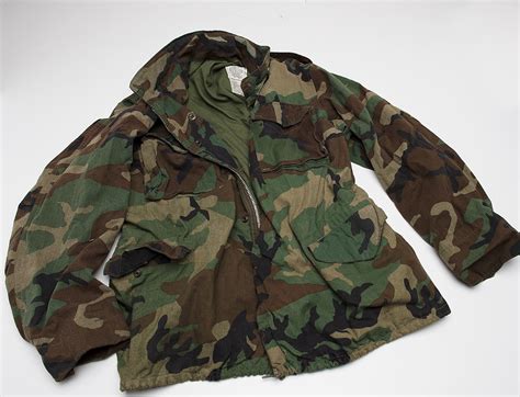 US Army Field Jacket Woodland Camo Medium Regular Gem