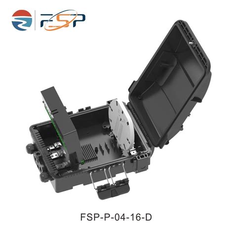 Fiber Optical Cajas Outdoor Ftth Cores Splitters Access Terminal