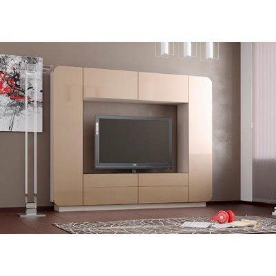 Олмеко Гостиная Лаванда-2 кофе с молоком глянец в Санкт-Петербурге