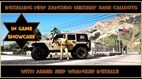 Installing NEW Fort Zancudo Callouts With Added Jeep Install