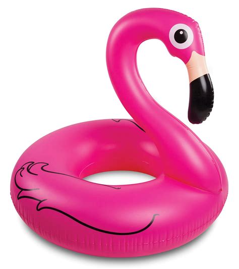 Big Mouth Toys Pink Flamingo Pool Float At