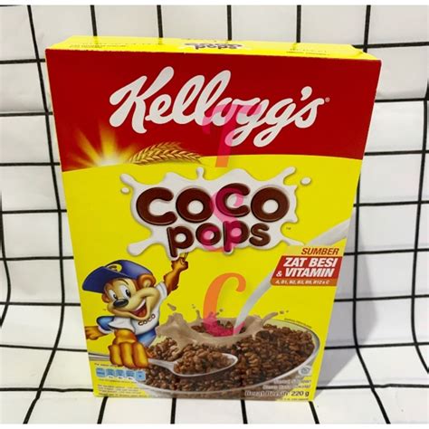 Jual Sereal Kelloggs Coco Pops 220gr Cereal Kellog S Coco Pops Kelog