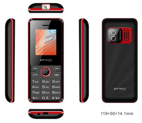 Custom Oem Odm Custom 2g Gsm Cheap Keyboard Feature Phone IPRO Factory