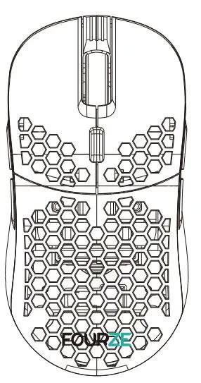 Fourze Gm900 Wireless Gaming Mouse User Guide