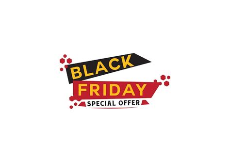 Premium Vector Black Friday Badge Concept In Flat Design