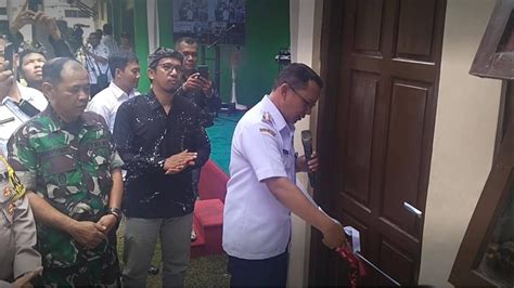 Resmikan Kantor Sekretariat PWI Kabupaten Tegal Pj Bupati Selamat