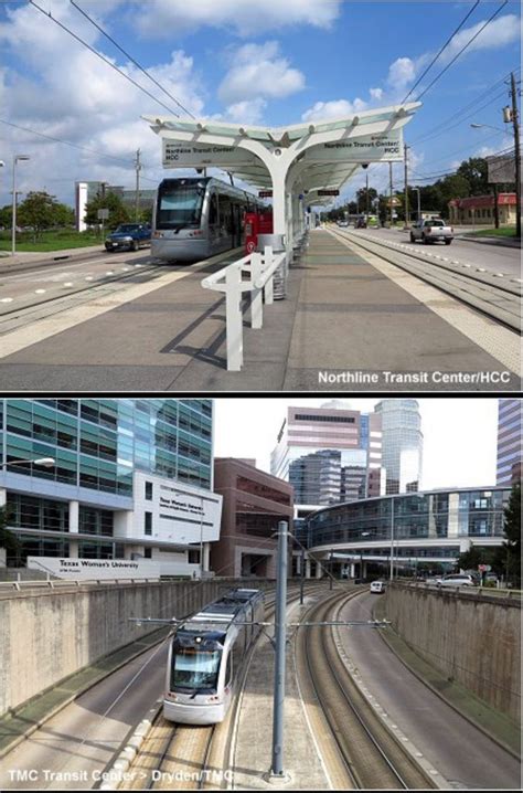 Houston Metro Light Rail System Reliance Rail