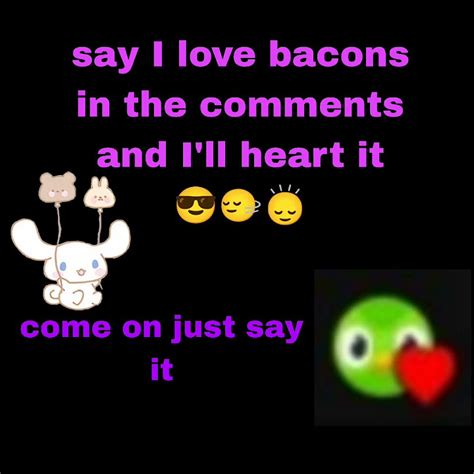 Say I Love Bacon In The Comments And Ill Heart It ️🫶🏾 Youtube