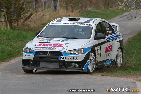 Rostek Dennis Christian Frank Mitsubishi Lancer Evo X Adac