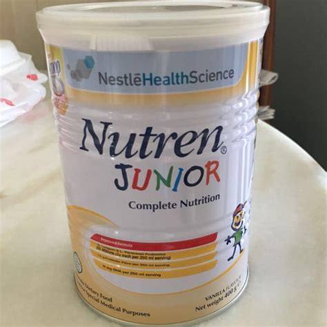 Nestle Nutren Junior Formula Fiber Supplement Vanilla Oz