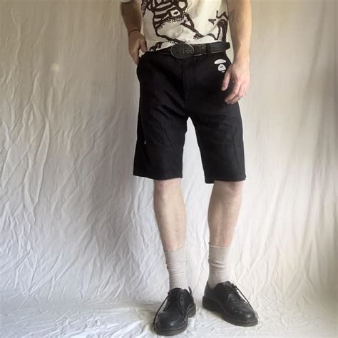 Aape Jorts Clean Cargo Shorts From A Bathing Ape Depop