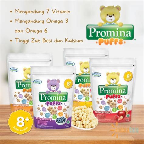 Jual Promina Puff Cemilan Snack Bayi Gr Rasa Banana Blueberry