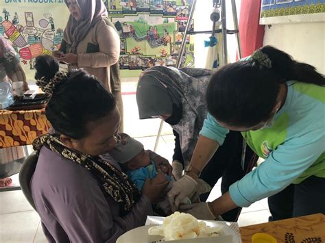 kegiatan posyandu rutin  posyandu sehati puskesmas botania kota batam
