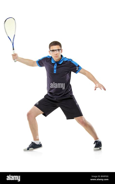 A squash player Stock Photo - Alamy