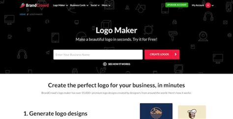 Brandcrowd Logo Maker Review And Guide Worth Your Money