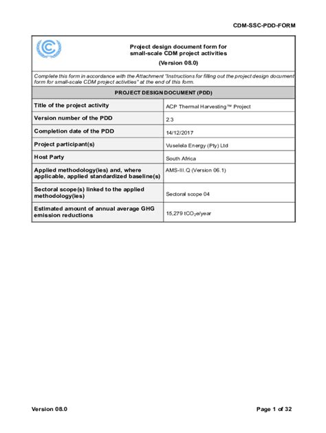 Fillable Online Carboncheck Co Simplified Procedures For Small Scale