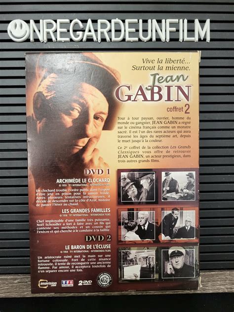 Jean Gabin Coffret No Archim De Le Clochard Les Grandes