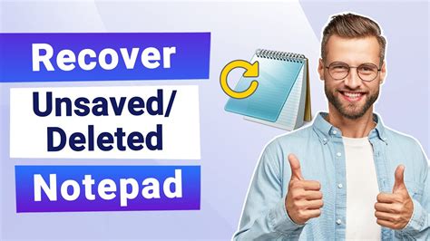 How To Recover Unsaved Deleted Notepad Files On Windows 10 11 YouTube