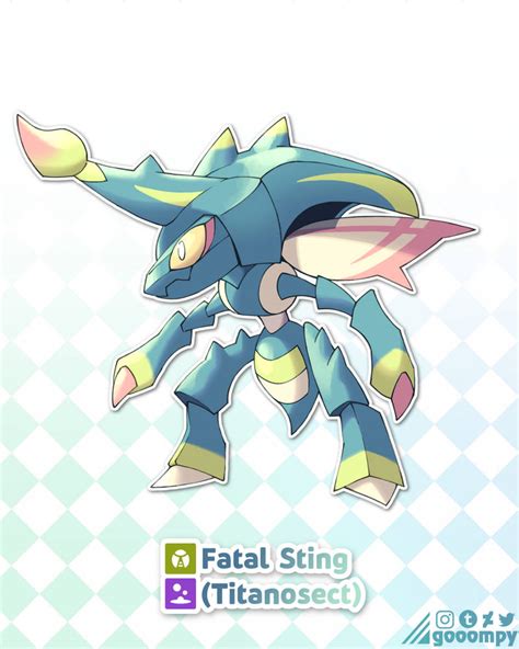 Past Paradox Genesect Fatal Sting Full By Gooompy On Deviantart