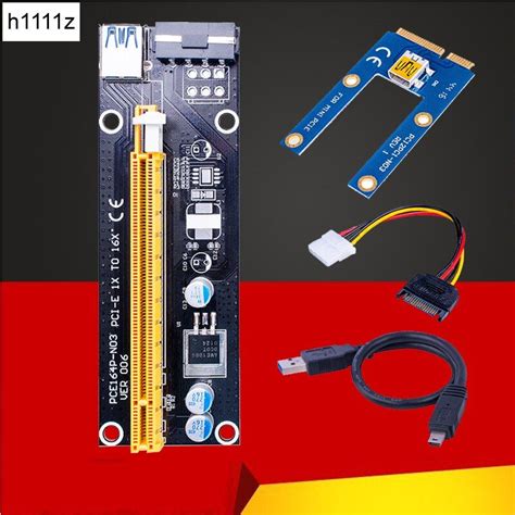 Mini Pcie X To Pci Express X Riser Card For Laptop External Graphics