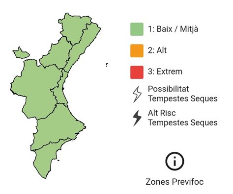 Emerg Ncies Cv On Twitter El Nivell De Preemerg Ncia Per Risc D