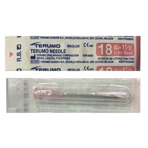 Terumo Agani Needle 18G 5 S Shopee Malaysia