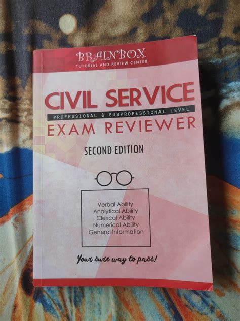 Brainbox Civil Service Exam Reviewer Hobbies Toys Books Magazines