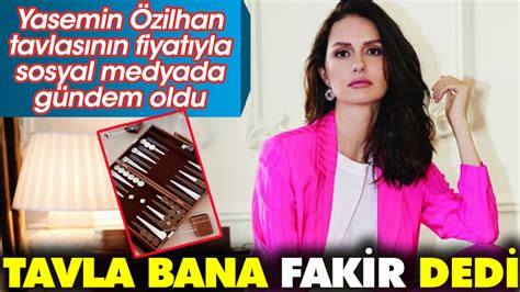 Yasemin Özilhan ın tavla paylaşımı sosyal medyada gündem oldu Tavlaya