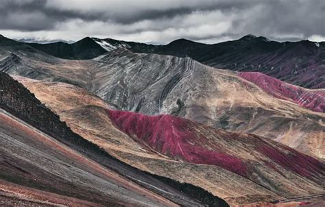 Wallpaper nature, Peru, Rainbow mountains for mobile and desktop, section пейзажи, resolution ...