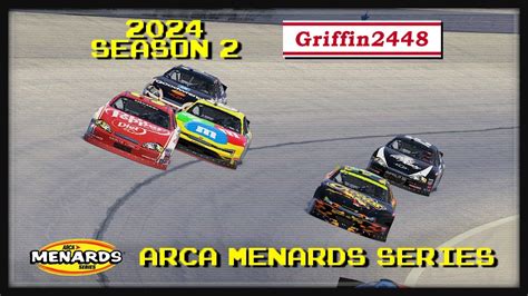 Ripping Tires IRacing ARCA Menards Series At Texas Legacy YouTube