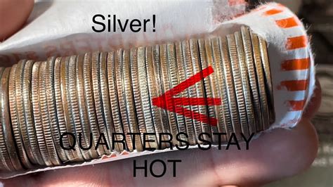 Quarters Stay Hot Coin Roll Hunting Quarters Youtube