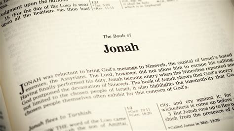 Jonah Bible study guide