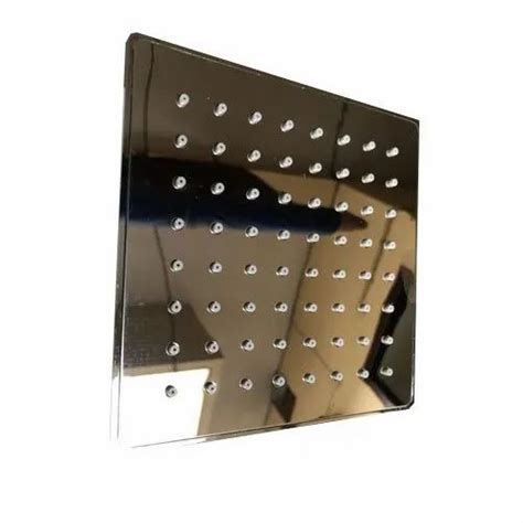 Stainelss Steel Wall Mounted Square SS Overhead Shower For Bathroom