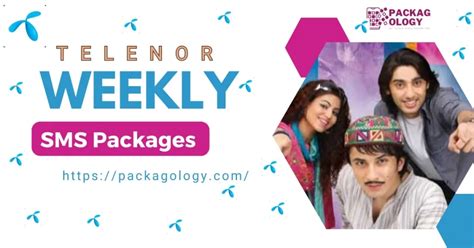 Telenor Sms Packages Hourly Daily Weekly Monthly