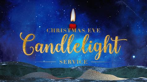 Christmas Eve Candlelight | Sermon Graphic on Behance