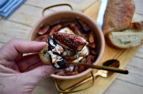 Baked Feta With Figs And Honey Recipe From Lucy Loves Food Blog