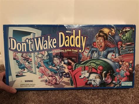 Vintage 1992 Dont Wake Daddy Board Game 1926639682