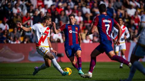 El Fc Barcelona Pierde Puntos En Su Visita Al Rayo Vallecano