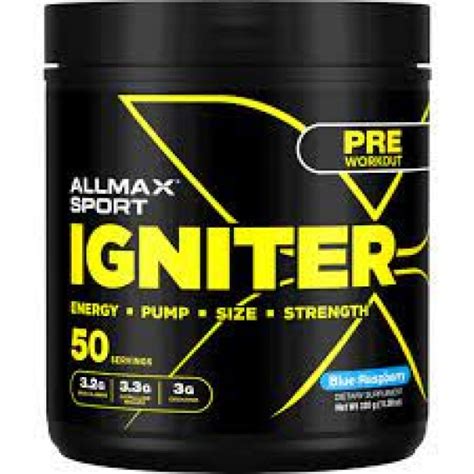 AllMax Nutrition Igniter Sport 50 порц предтренік США купити в