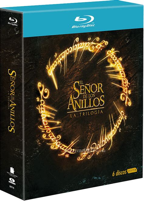 El Se Or De Los Anillos La Trilog A Blu Ray