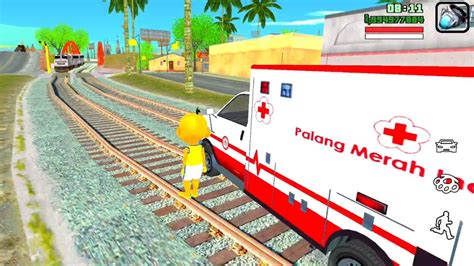 Mobil Ambulance Upin Hentikan Kereta Oyanio Tv YouTube