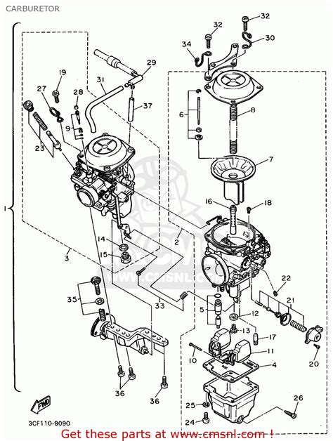 Carburetor Assy For Xv Virago S Usa Order At Cmsnl