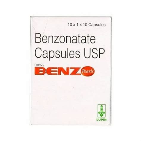 Benzonatate Capsules USP 10 X 1 X 10 At Rs 324 Box In Nagpur ID