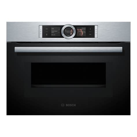 Horno Compacto Multifunci N Bosch Con Microondas Serie Cmg Bs