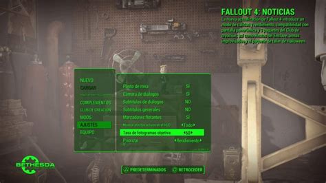 Fallout 4 Lanza Un Nuevo Parche Que Te Permitirá Ver El Juego Como