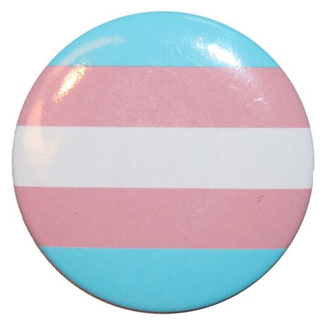 Transgender Flag Pin Powered By Rainbows