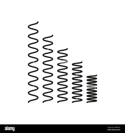 Car Springs Stock Vector Images Alamy