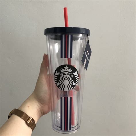 Jual Original Starbucks X Fila Cold Cup Coldcup Waterbottle Bottle