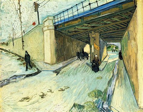 Vincent Van Gogh On Twitter The Railway Bridge Over Avenue Montmajour