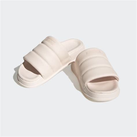 Adidas Adilette Essential Slides Pink Adidas Canada